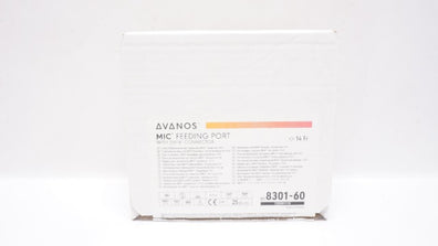 Avanos 8301-60 Mic Feeding Port W/ ENFit Connector 14Fr - Box of 25